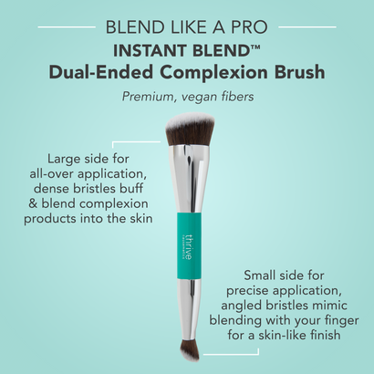 Instant Blend™ Dual-Ended Complexion Brush