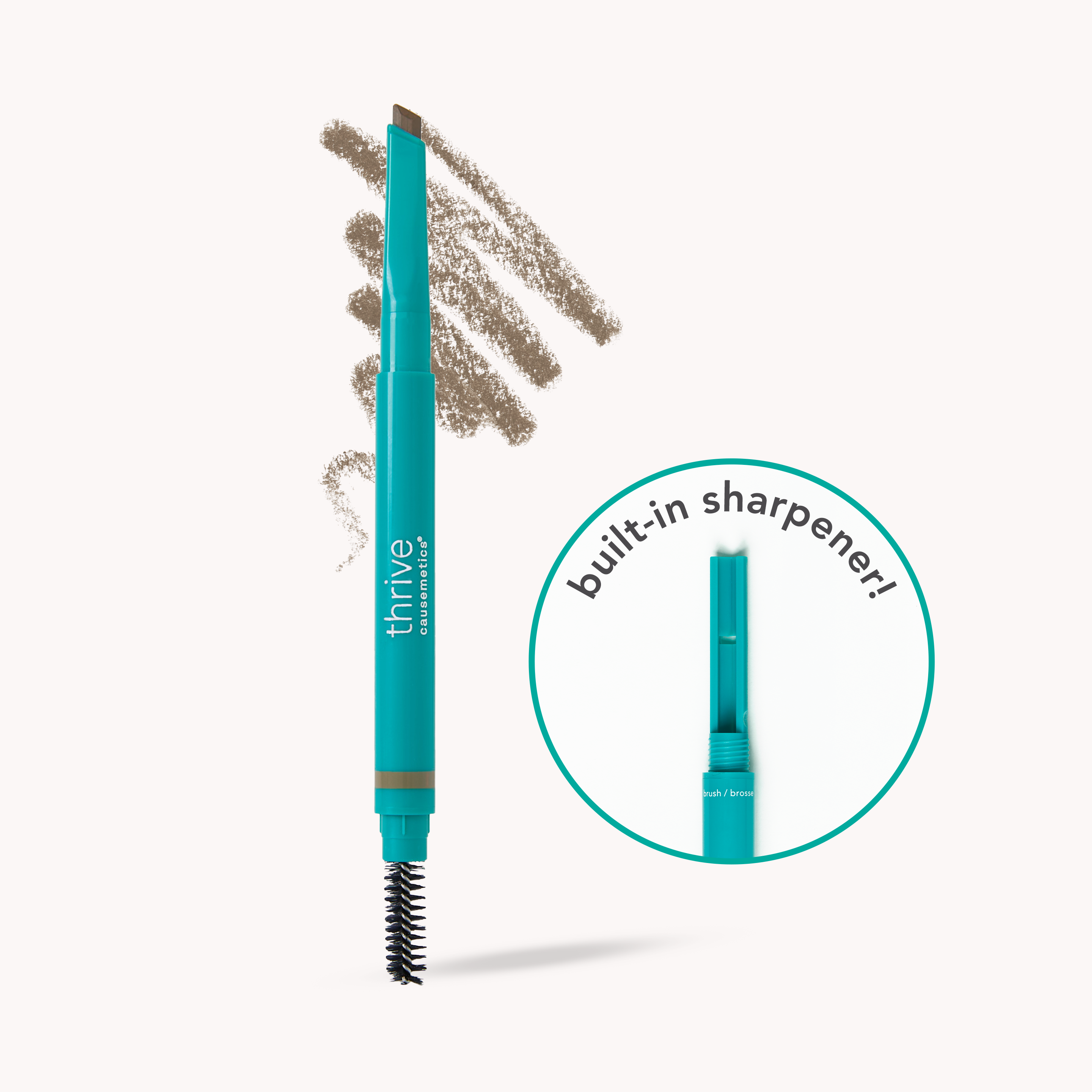 Thrive Causemetics Instant Brow Fix Quick Fill Eyebrow Pencil