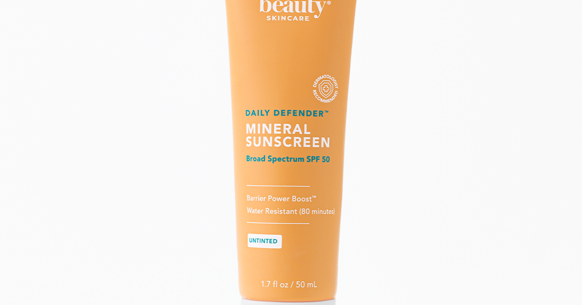 Dear Brightly - 100% Tinted Mineral Sunscreen for Face, SPF Broad Spectrum (UVA & UVB)