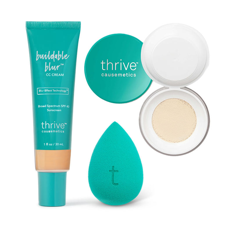 NEW 12X Thrive Causemetics Bundle Blend top + Blur Sponges